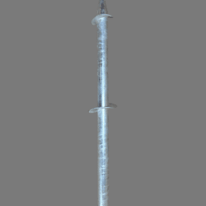 Jordskrue Ø76x1500S M16