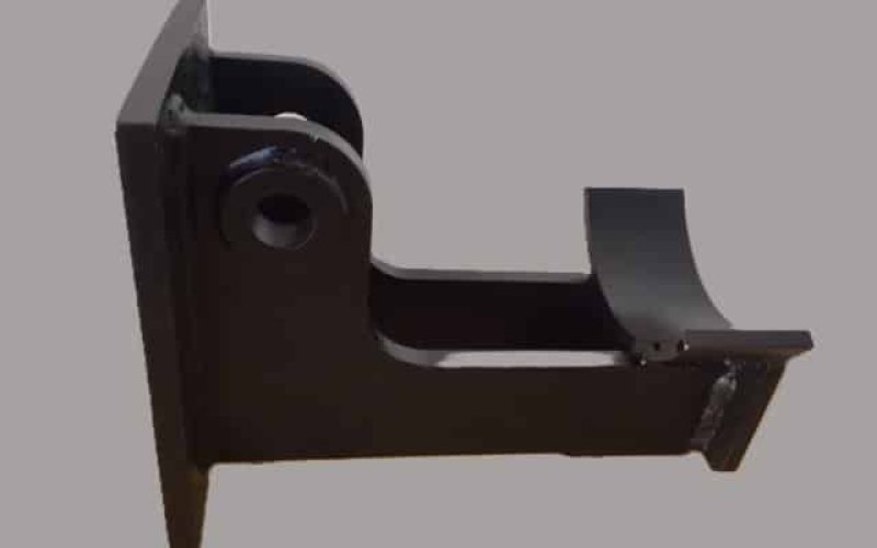 JST028-3000-1 2 Nedskruning hydraulik ophæng med svejseplade til hurtiskift ø65 2