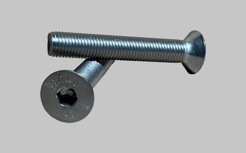 M16x100 undersænket